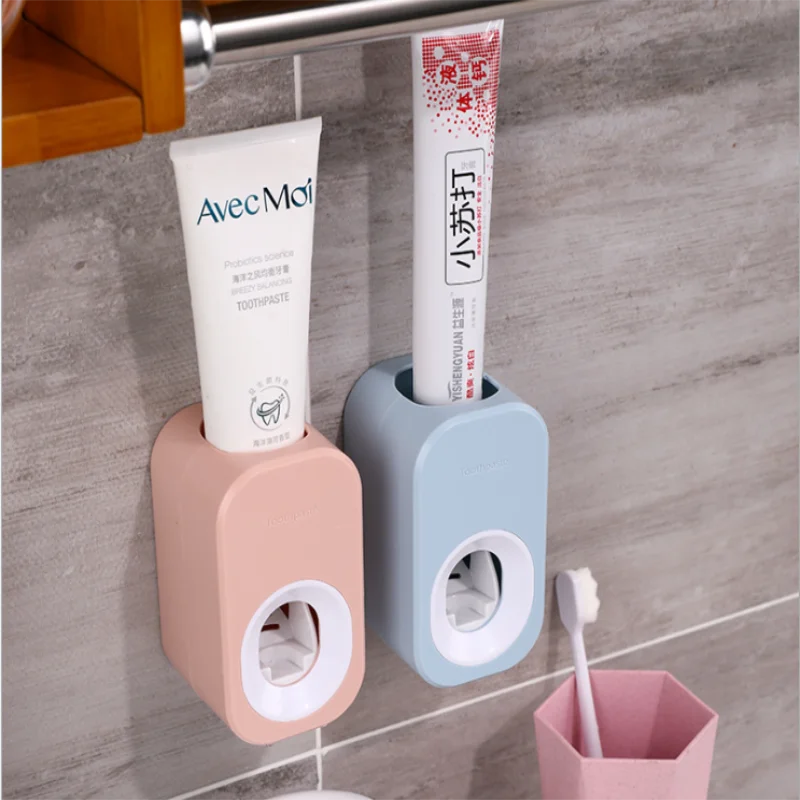 

Automatic squeezer toothpaste holder for lazy person