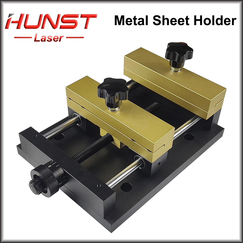 Hunst Fiber Marking Metal Sheet Holder Marking Attachment Fixed Bracket Metal Fixture for Laser Marking Machine Cutting Tools enlarge