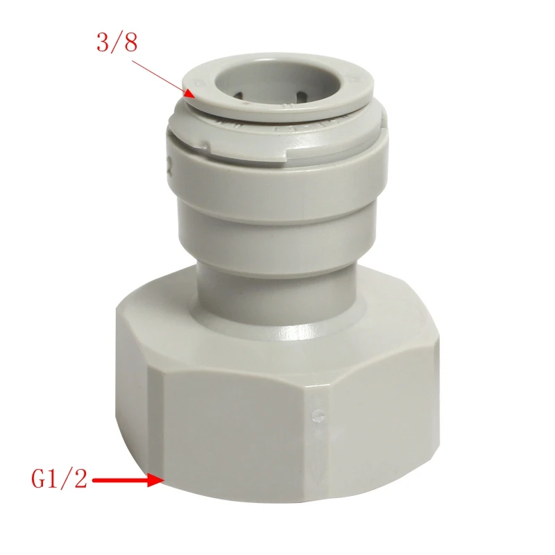 3l8xG1l2 DM быстрый соединитель для пива и газового шланга 3/8*3/8& 5/16*3/8 быстрый соединитель - Цвет: 3l8xG1l2