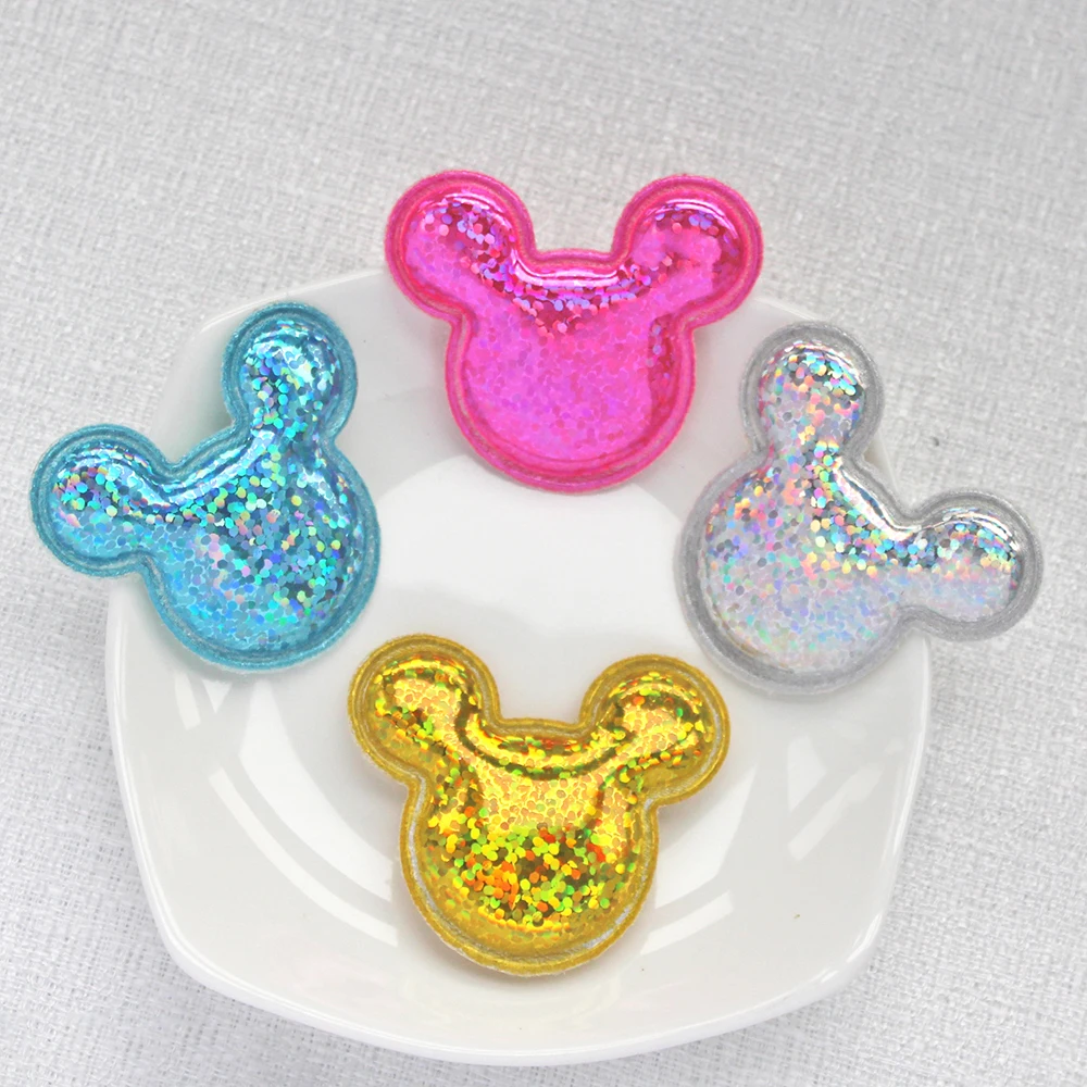 20 шт. блестящие нашивки из искусственной кожи для самостоятельного изготовления