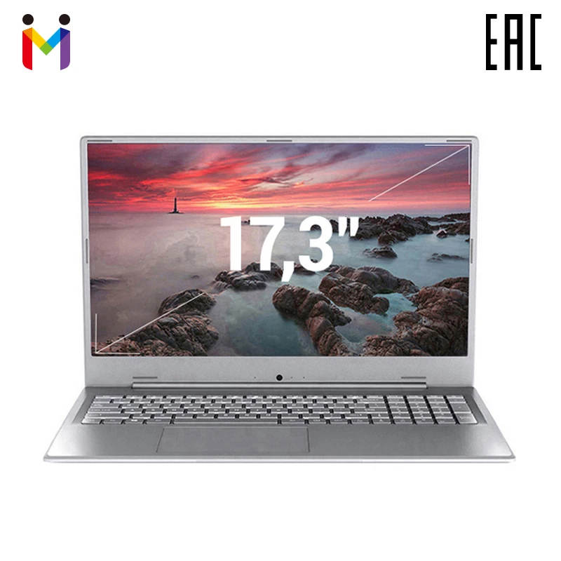 Ноутбук MAIBENBEN XiaoMai6C Plus 17 3 дюймов ултрабук/72% NTSC/4205U/4Г б/128Гб SSD + 1ТБ HDD/DOS ноутбуки с