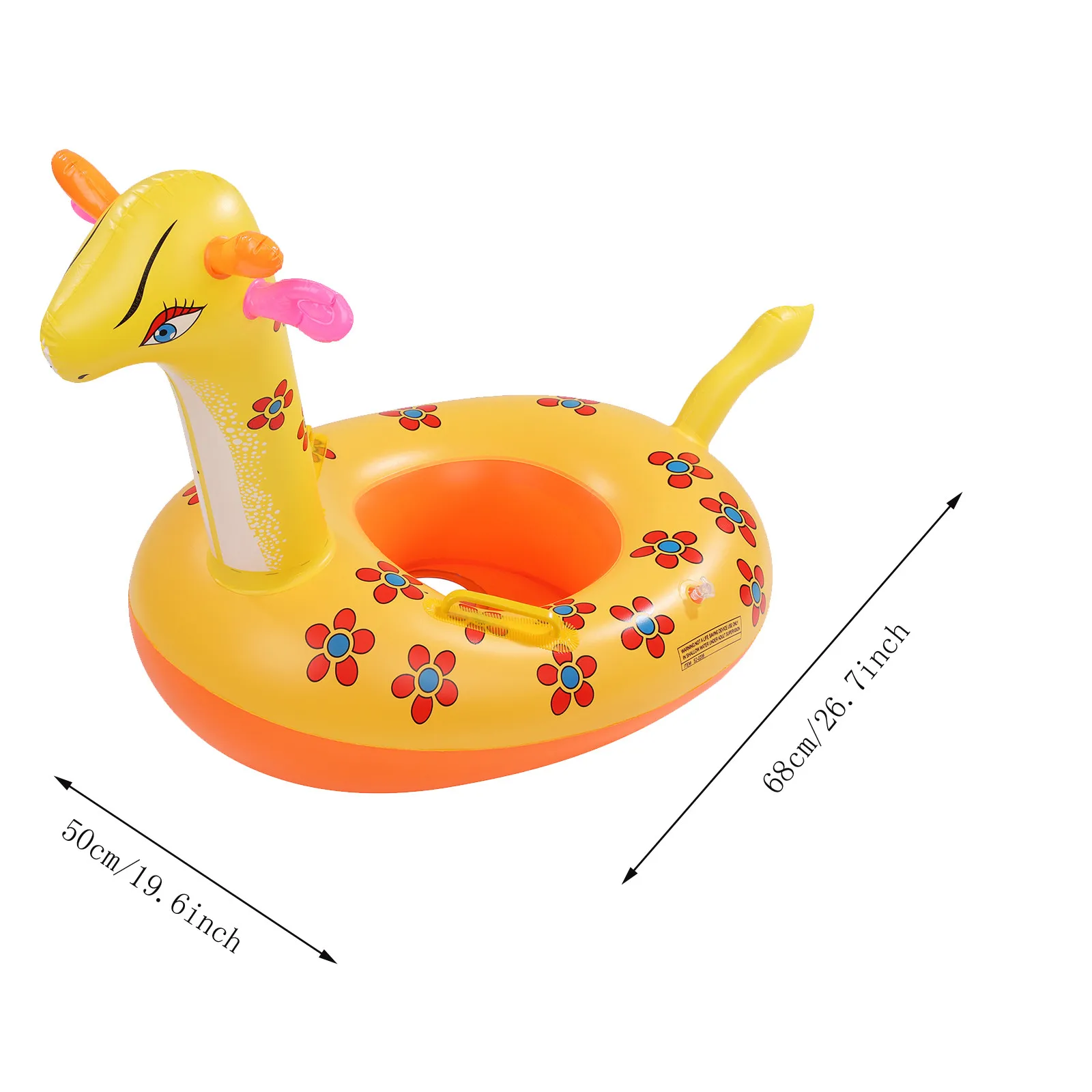 

pool Floats Swimming Ring Toddler Inflatable Kids Water Float Ring With Handle For Children inflatable Outdoor Beach Toys
