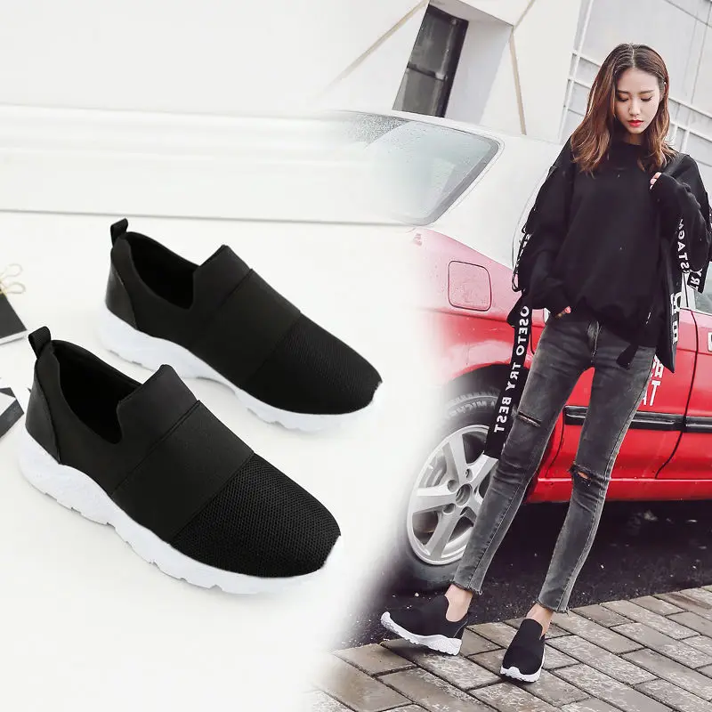 Лоскутные кроссовки размера плюс 43 для женщин Сезон весна лето