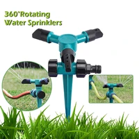 360%c2%b0 automatic watering garden sprinkler lawn watering plants trident ground sprinkler for agriculture garden irrigation devices