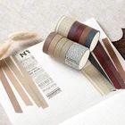 Декоративная клейкая лента для скрапбукинга, в стиле ретро, 10 шт.партия г.