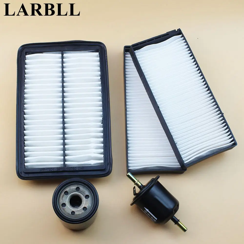 LARBLL 5 шт./компл. автомобильный Стайлинг воздушный салонный фильтр масляный