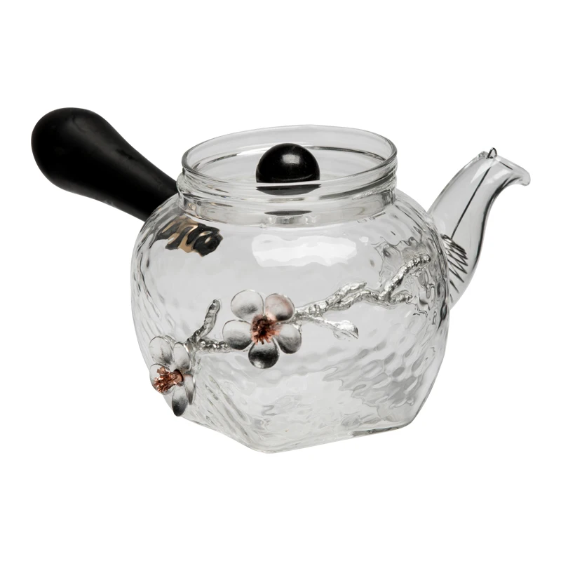 

Стеклянные горшки, прозрачный термостойкий чайник с толстым дном, чайник для пивоварения Tetera, китайский чай EI50TP