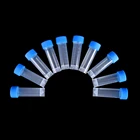 10 шт.лот 5 мл химия пластиковые пробирки уплотнительные крышки Упаковка Контейнер для офиса школы химии поставки оптом