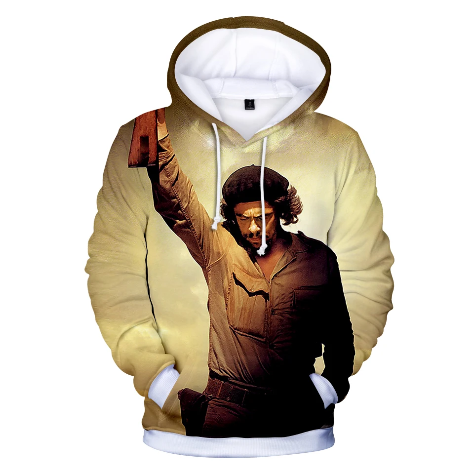 2019 Fashion Hot New Che Guevara 3D Hoodie Men/Women Casual Streetwear Hip Hop Print Men's Sweatshirts Top | Женская одежда
