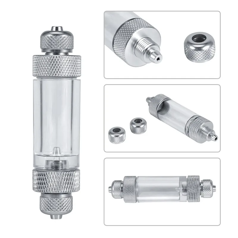 Аквариумный регулятор CO2 счетчик из алюминиевого сплава с одной/двойной головкой
