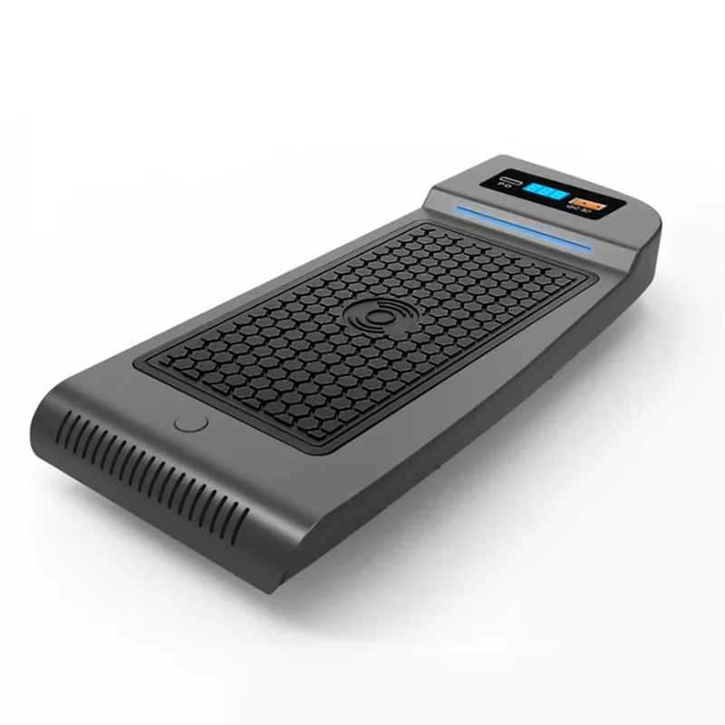 

Vtear Car QI Wireless Charger For Toyota Alphard Accessories Interior Modification 15W Fast Phone Charging Plate 2018 2019 2020