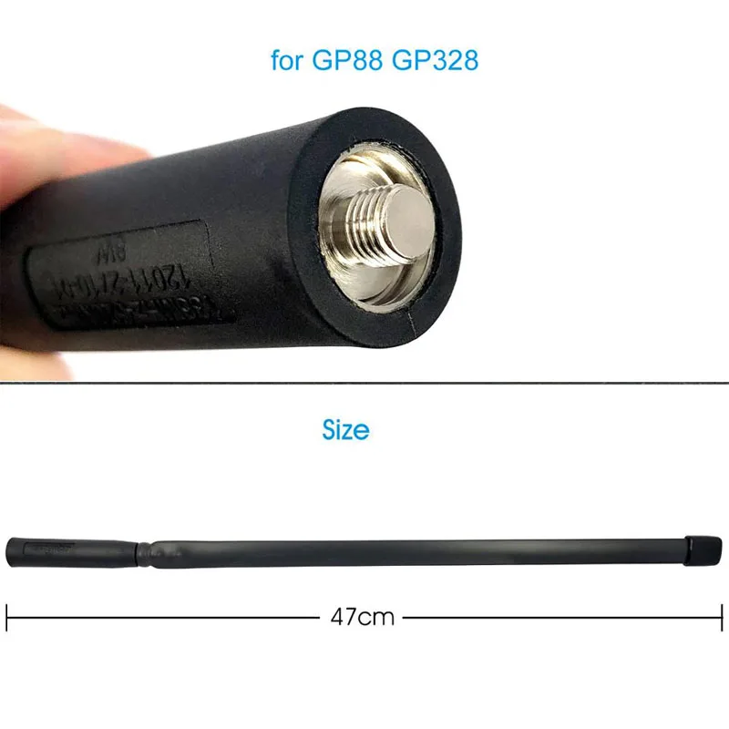 CS Tactical Antenna Foldable Dual Band Antenna VHF UHF For Motorola GP68 GP88 GP88s GP328 GP338 PLUS CP200 CP040 Walkie Talkie