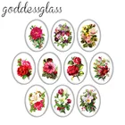 Цветы, лаванда, ромашка, Одуванчик, лотос, 10 шт., 13x11 мм18x12 мм, 5 мм30x40 мм, овальные фото, кабошон, плоская задняя часть, комплектующие для изготовления