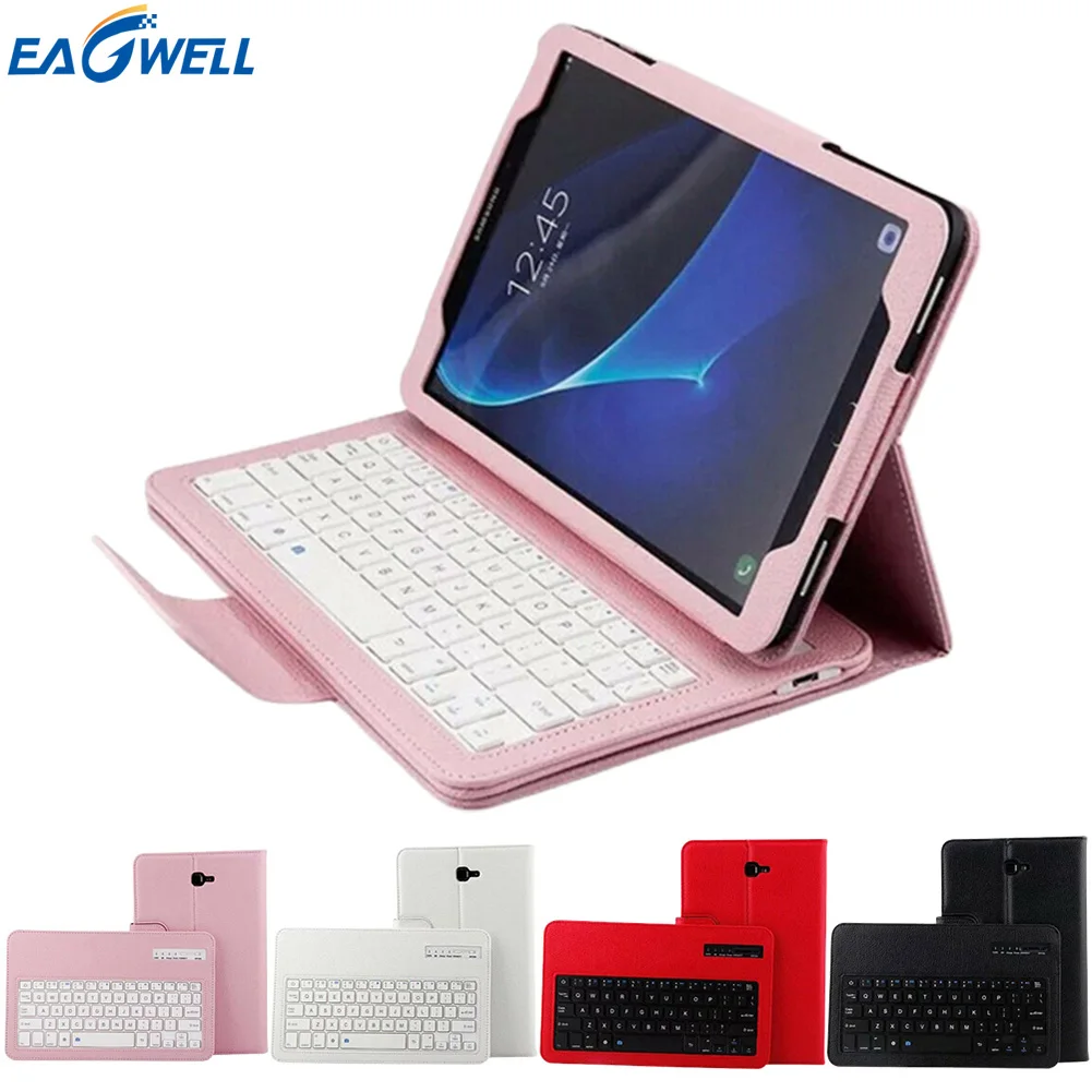 Чехол Funda Coque Чехлы для Samsung Galaxy Tab A6 10 1 2016 Беспроводная Bluetooth клавиатура чехол A