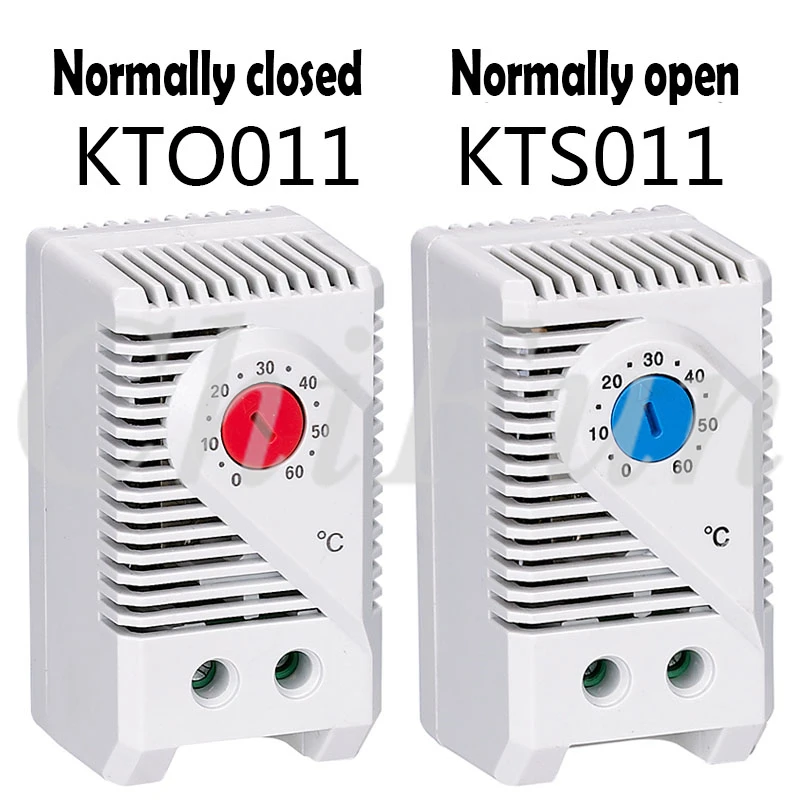 

1pcs KTO011 KTO 011 KTS011 (0~60 degree) Compact Normally Close NC Mechanical Temperature Controller Thermostat