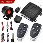 Автомобильная сигнализация, система защиты автомобиля, охранная система, 1-ходовой дистанционный центральный дверной замок, бесключевая система с 2 пультами дистанционного управления, охранная сигнализация