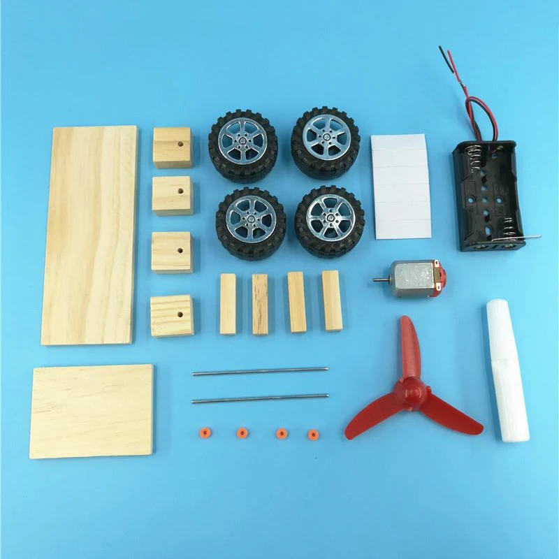

Kid Assembling Electric Toy DIY Electric Handmade Taxiing Airplane Model Blocks Toy Educational Experiment Toys for xmas gifts