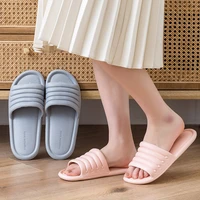 home bathroom slippers fashion soft sole eva indoor non slip women slippers woman sandals 2021 summer non slip flip flops