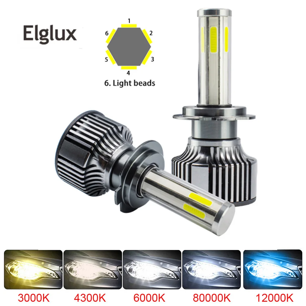 

Новые поступления H4 светодиодные лампы Canbus без ошибок h7 H11 Led 6500K 16000LM 9005 hb3 9006 hb4 автомобильный головной светильник s 12V Светодиодный светильни...