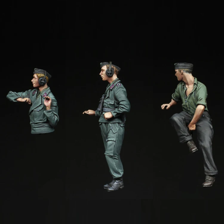 1/35 на бретелях с круглым (3 цифры) смолы фигурка конструктора | Игрушки и хобби