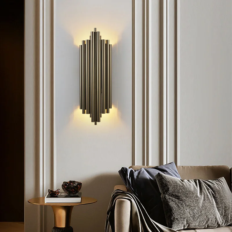 Современные хрустальные Настенные светильники FSS для гостиной спальни