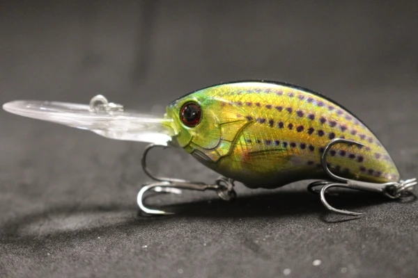 HC733X413 wLure 11g 8.5cm Deep Water Real Skin Painting Tight Floating Crankbait Cutting Blade Treble Hooks Fishing Lures HC733 - Цвет: HC733X413