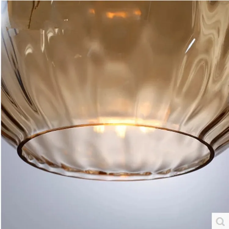 Современная креативная люстра в скандинавском стиле, стеклянная лампа с цветными шариками и водяным знаком на одной головке, прикроватная ... от AliExpress RU&CIS NEW