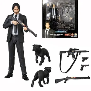 15 см новый тип Mafex 085 Джон фитик глава 2 экшн-фигурка модель игрушки кукла подарок