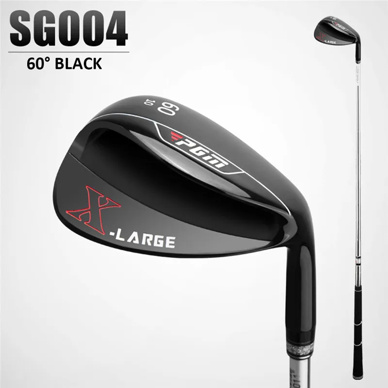black 60 degree PGM клюшки для гольфа, Мужская песчаная удочка, расширенный клиновой нижний наклон, 56/60 градусов, клюшка для гольфа, оборудование для гольфа, четыре цвета - Цвет: black 60 degree