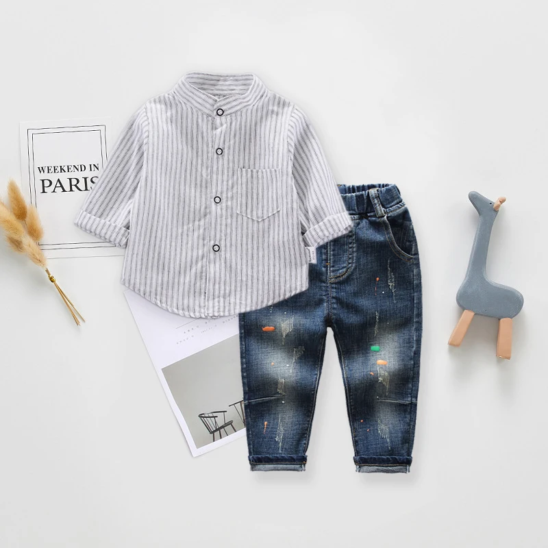 

IENENS для маленьких мальчиков Детский комплект одежды с изображением героев фильма весеннее платье с длинными рукавами, одежда на детей, детс...