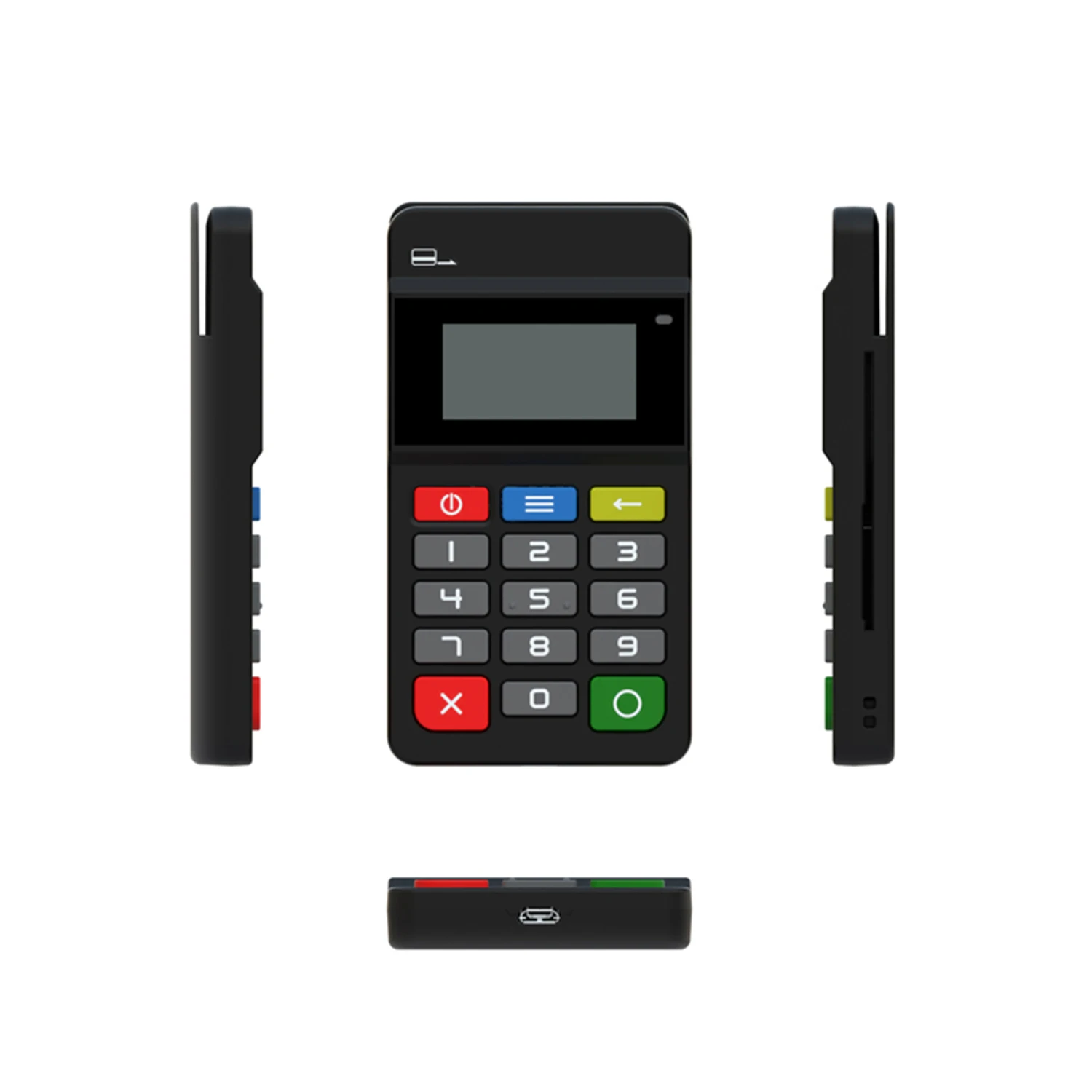 PCI EMV Android Bluetooth терминал Mpos кардридер HTY711|Считыватели контрольных карт| |
