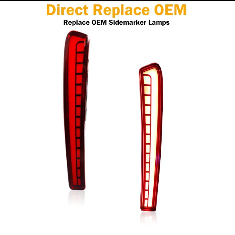 IJDM заднего бампера светильник для Защитные чехлы сидений сшитые специально Toyota