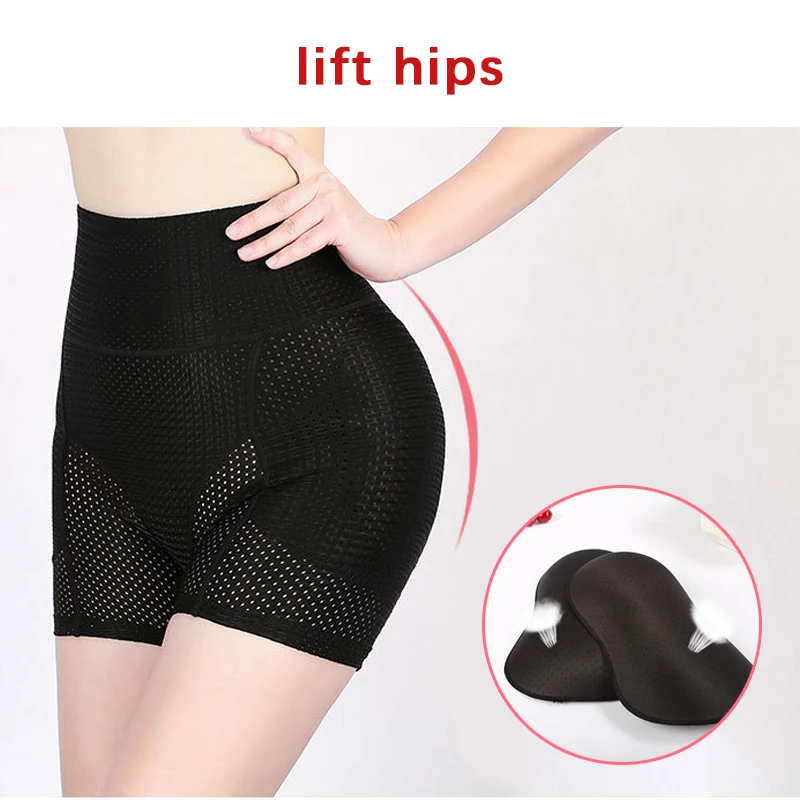 

Women Sexy Butt Lifter Panties Slimming Waist Trainer Add Hip Pad Shapewear Panty High Waist Tummy Control Body Shaper Panties