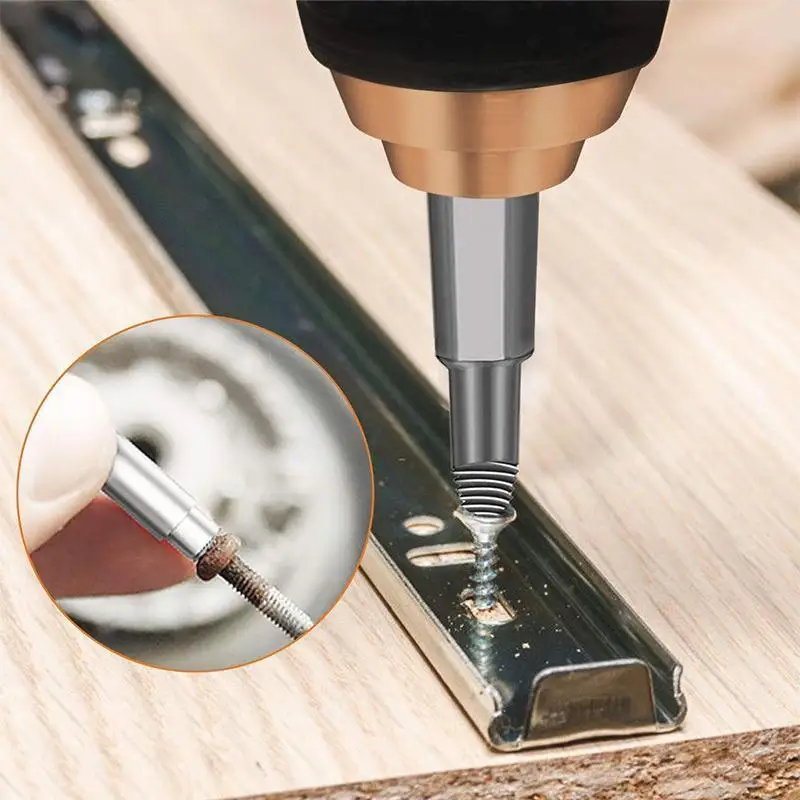 

Screw Extractor 4 Pcs Meijuner Material Damaged Screw Extractor Speed Out Drill Bits Tool Set Broken Bolt Remover Repair Tool