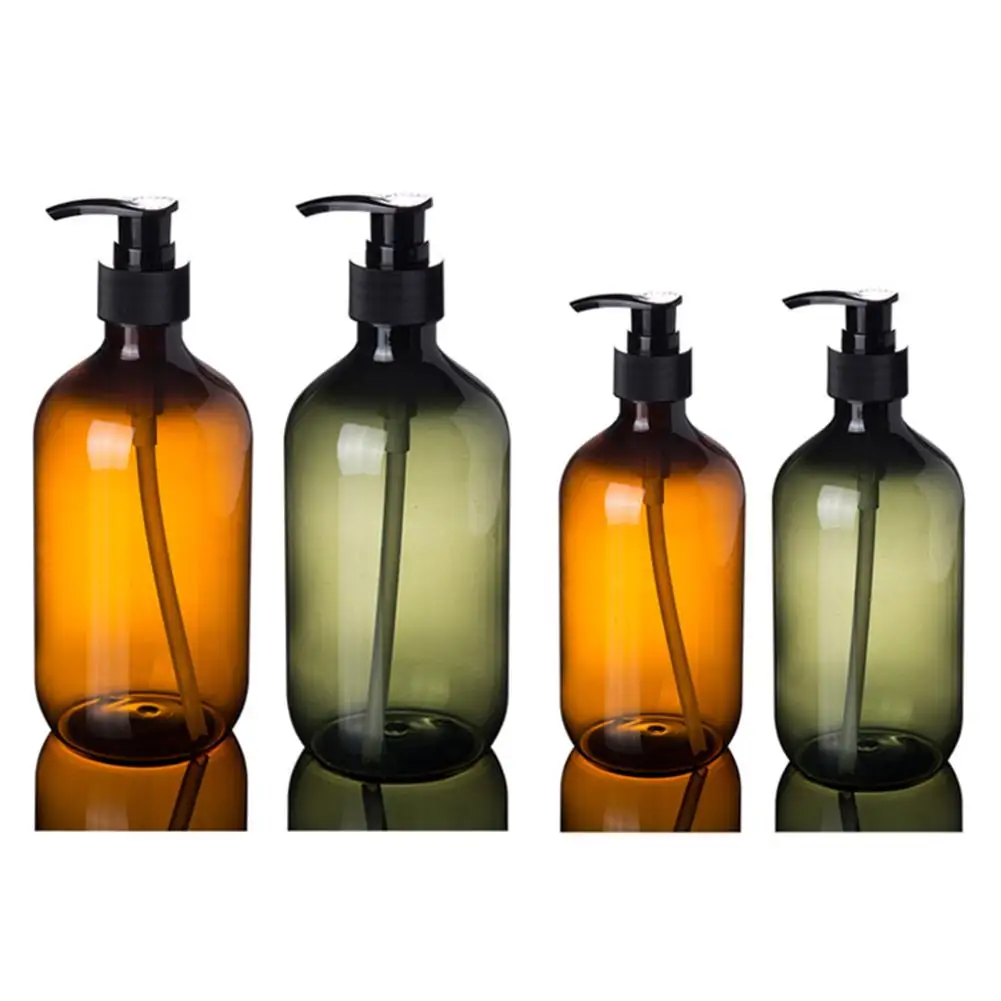

300/500ml Lotion Shampoo Shower Gel Holder Soap Dispenser Empty Bath Pump Bottle For Household Health Wholesale