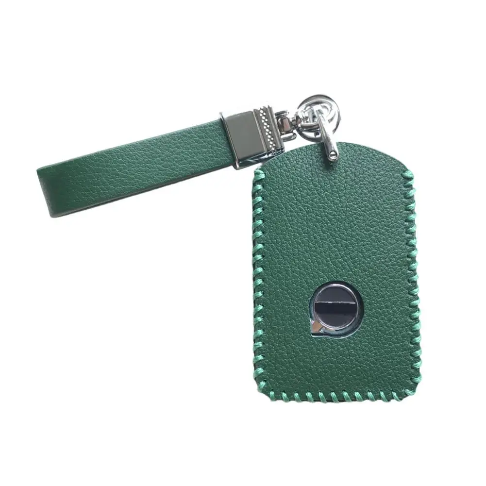

Leather Car Key Fod Cover Case Protector Keyless For XC60 S90 S60 Smart Remote Premium Key Fob Holder For XC60 S90 S60 XC40 V60