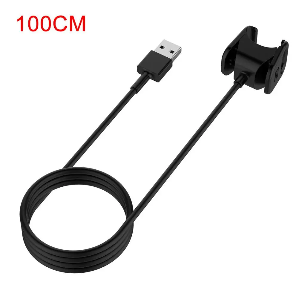 Сменный USB-кабель для зарядки смарт-браслета 55 см/100 см Fitbit шнур с зажимом зарядное