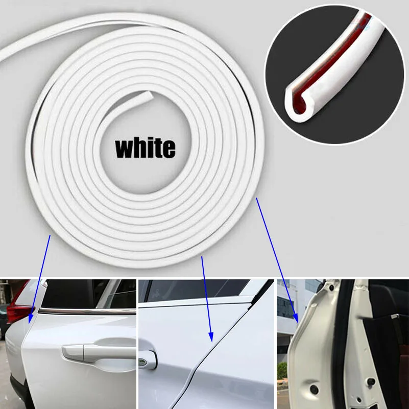 Уплотнительная полоса Звукоизоляционная 5 метров Автомобильная Дверь Защита от