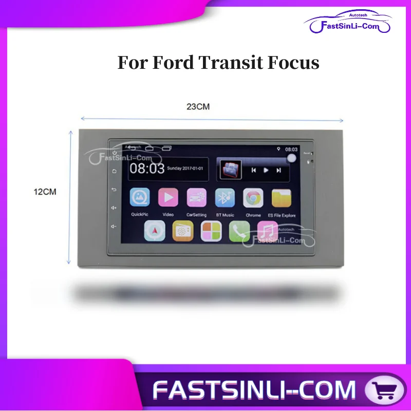 7 дюймовый автомобильный Android радио для Ford Transit фокус max 2din мультимедийный плеер GPS