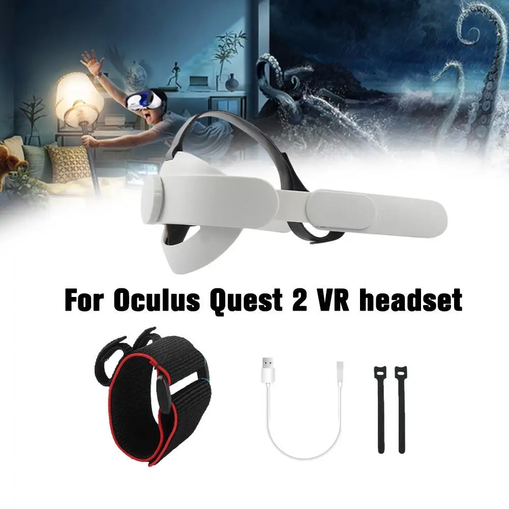 

New For Oculus Quest 2 Upgrade Replacement Small Headset Mobile Power Fixing Strap Oculus Quest 2 Accessories