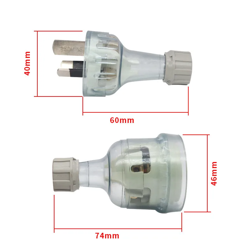 15A AU NZ Plug в собранном виде Rewireable Женский штекер розетка 3 зубец электрической AC