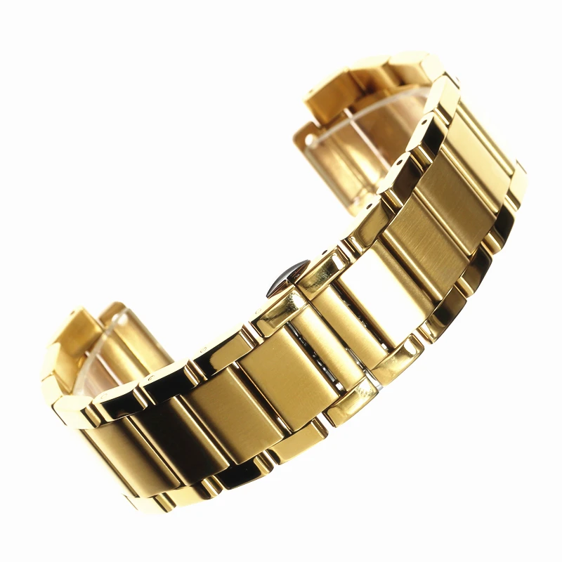 27mm 20mm Steel Watch Strap For Man Woman 38mm 45mm Hublot Watch Bracelet Big Bang Classic Fusion Watchband Belt Band Accessorie