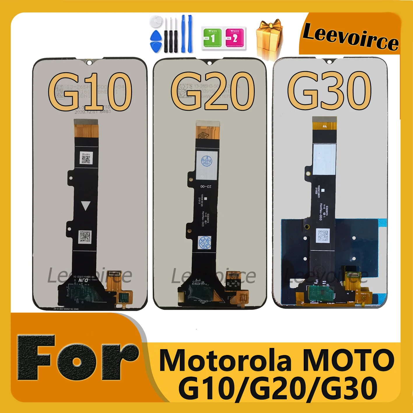 ЖК-дисплей 6 5 дюйма для Motorola Moto G10 XT2127 G20 XT2128 сенсорный экран с дигитайзером в сборе
