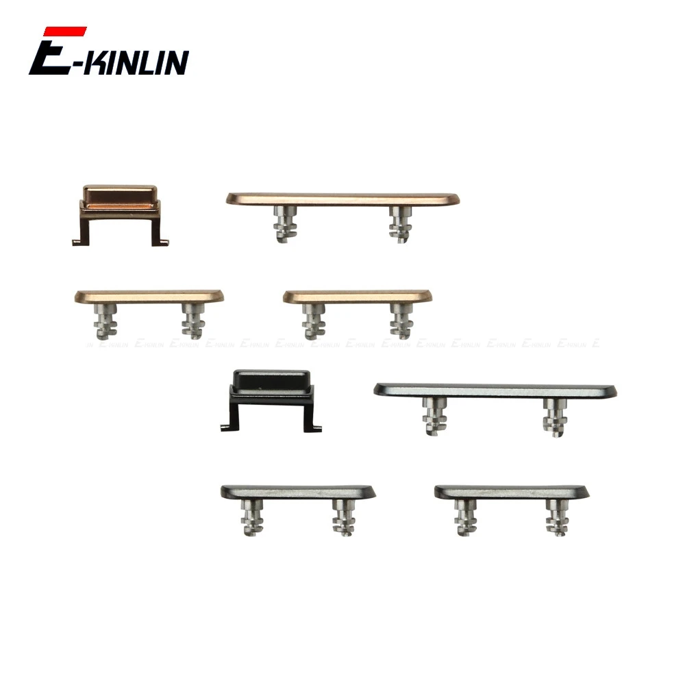 

Side Button Volume Vibrate Switch Power Lock Side Mute Button Full Set For iPhone 11 11 Pro Max