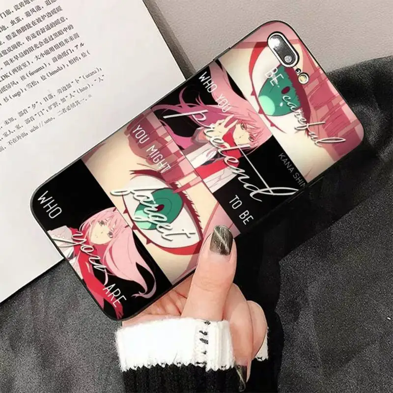 TOPLBPCS Zero Two Darling in the FranXX аниме жесткий чехол для телефона iPhone 8 7 6 6S Plus X 5S SE 2020 XR 11 12 pro