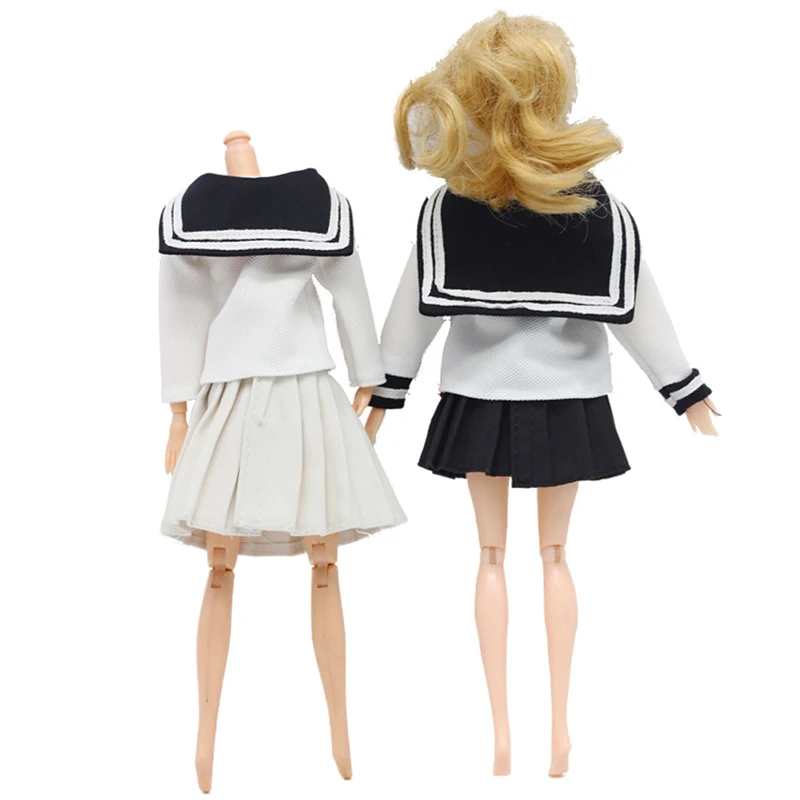 1/6 BJD куклы школьная форма для 30 см одежда плиссированная юбка костюм моряка