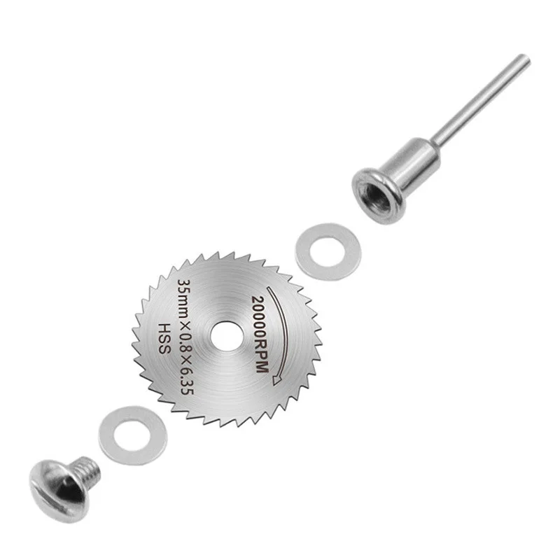 6 шт. высокоскоростная стальная круговая вращающаяся лопатка колеса диски