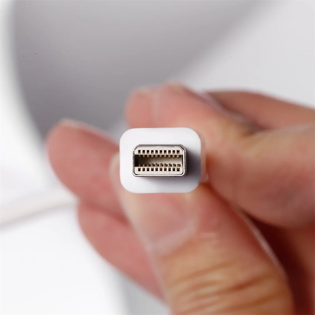LESHP белый 1080P 3-в-1 дисплейный порт MiniDP типа кабель-переходник DisplayPort (папа) HDMI