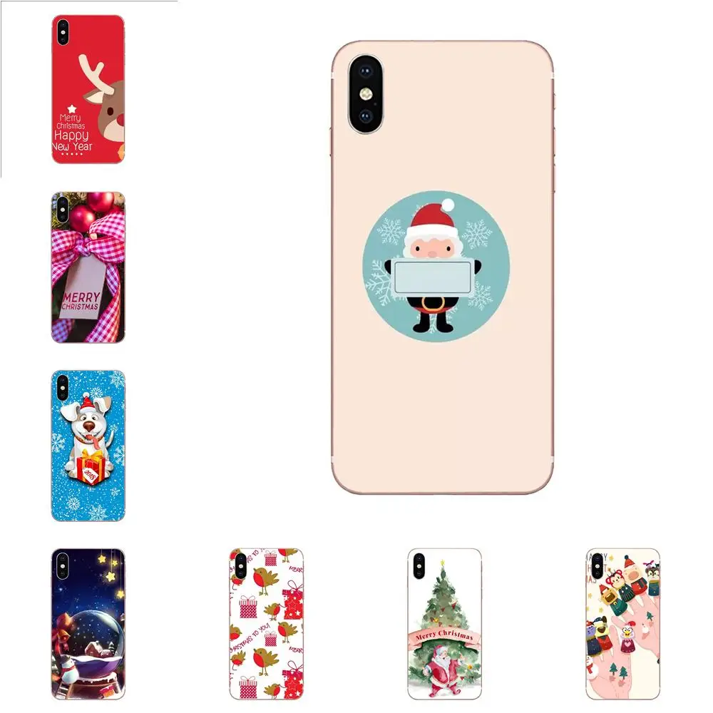 Мягкий ТПУ Розничная Новая мода Санта Клаус Счастливого Рождества подарок для