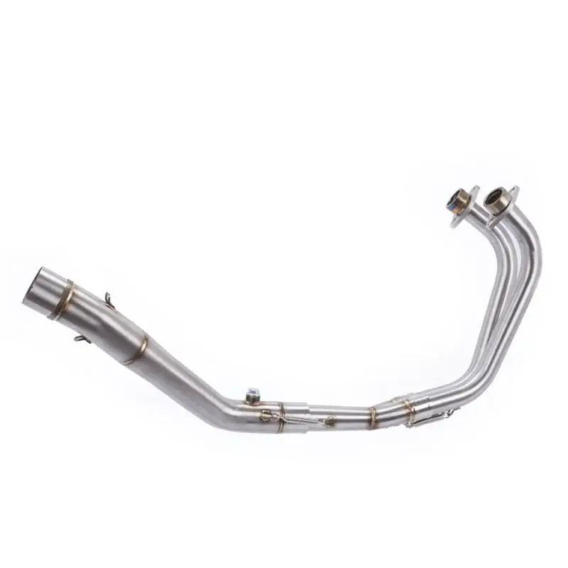 Motorcycle Middle Pipe Full System Modified Exhaust Slip-On for Yamaha MT03 MT-03 YZF R3 R25 YZF-R3 Accessories | Автомобили и